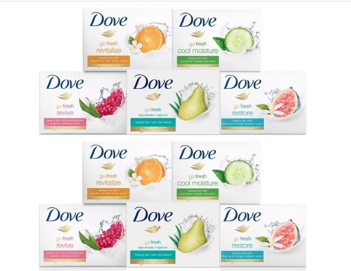 Dove Bar Soap Variety Bundle 15-Pack