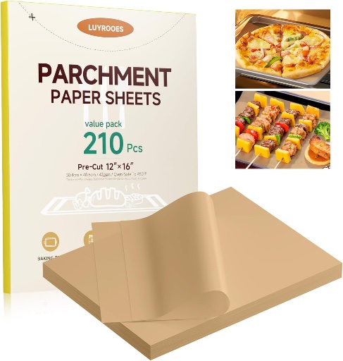  Parchment Paper Sheets -  210PCS