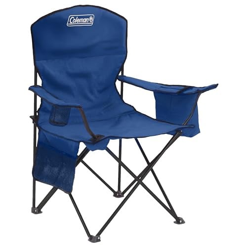 Coleman Portable Camping Chair with 4-Can Cooler Deal