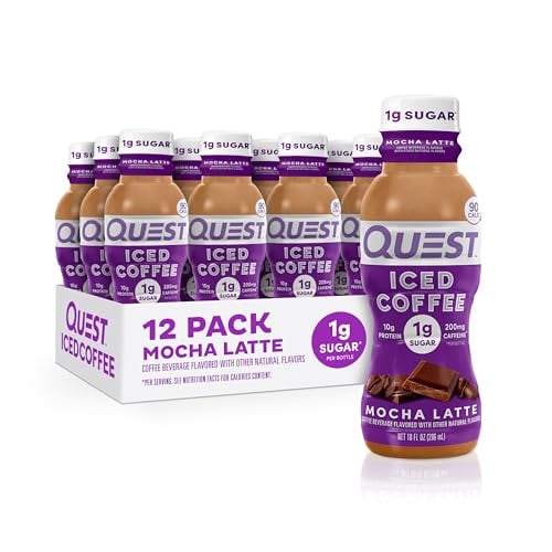 Quest Nutrition Iced Coffee Mocha Latte 12 Count