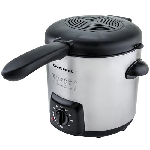 OVENTE 0.9-L Electric Deep Fryer