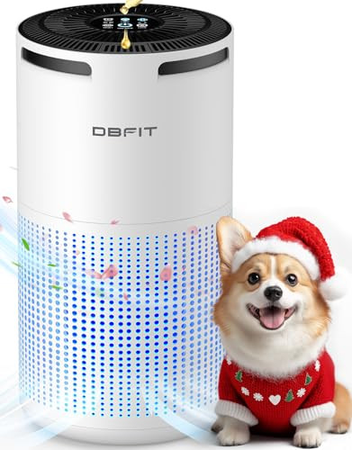 DBFIT H13 HEPA Air Purifier for Home Large Room Up to 1500ft² with Aromatherapy