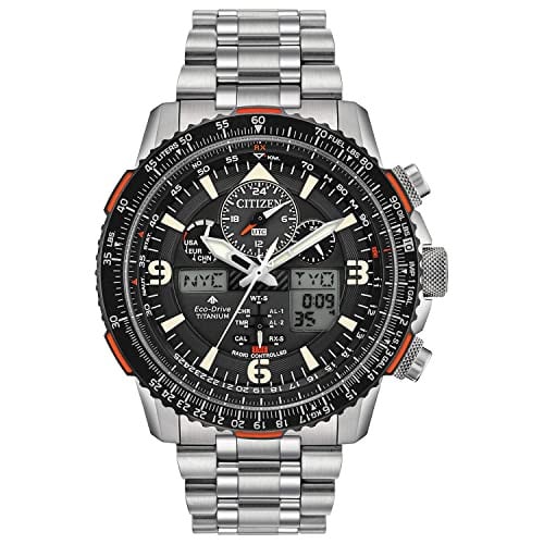 45mm Citizen Men's Promaster Air Skyhawk Eco-Drive Super Titanium Watch