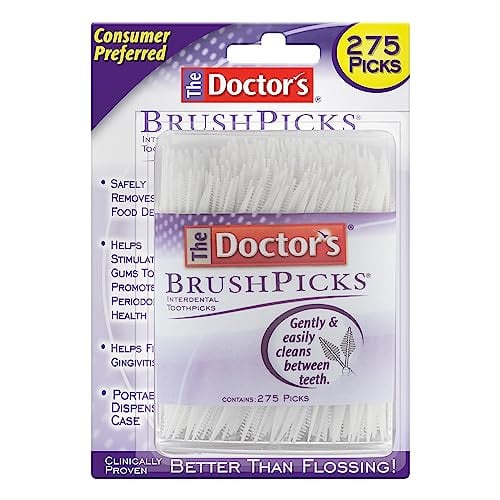 The Doctor's BrushPicks Interdental Brushes & Dental Picks 275-Count Deal