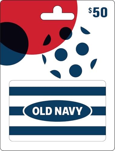 Old Navy Physical Gift Card $50 Deal