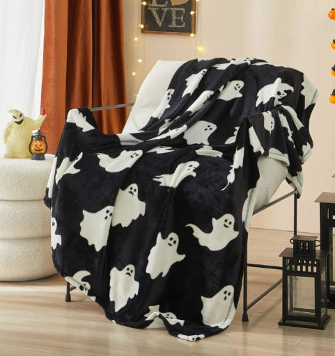 Ways to Celebrate Plush Halloween Blankets 50" x 60"
