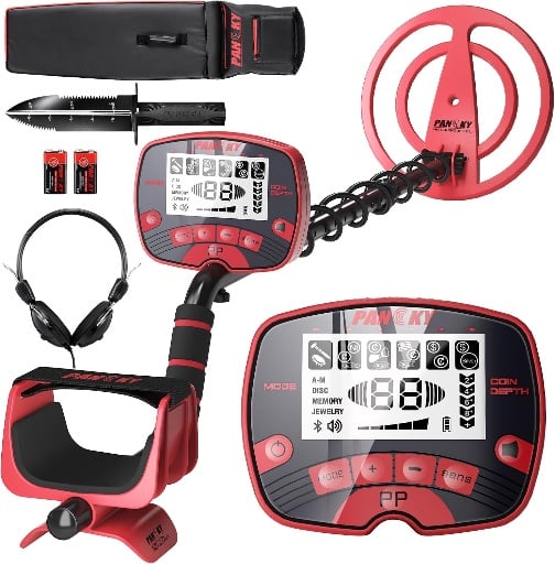 Metal Detector with 10" Coil