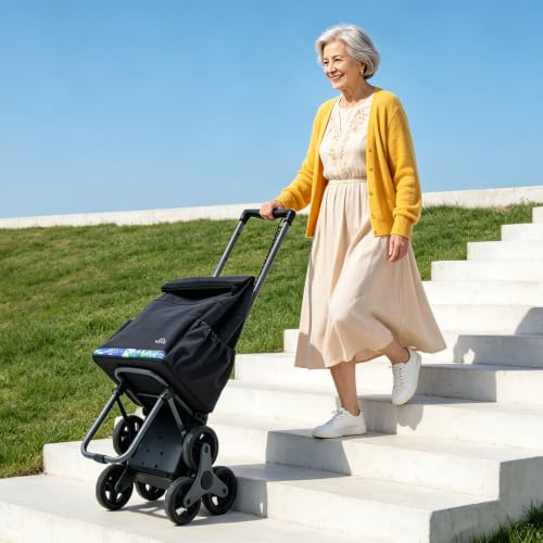Electric Stair Climbing Shopping Cart