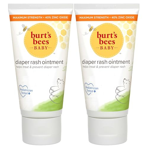 Burt's Bees Baby Diaper Rash Ointment 2-Pack 3-Oz