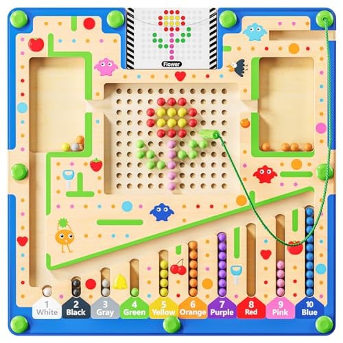 Montessori Number & Shape Puzzle Busy Board