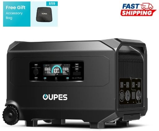 OUPES Guardian 6000 Portable Power Station 6000W 4608Wh LiFePO4 Deal