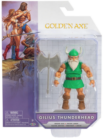 Sega 4 inch Golden Axe Gilius Thunderhead Action Figure