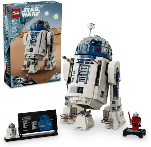 LEGO Star Wars R2-D2 Brick Built Droid Figure with Exclusive 25th Anniversary Minifigure, 1050 Pcs. Deal