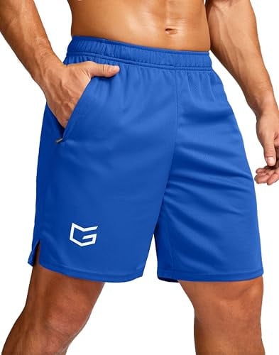 G Gradual Men's Quick Dry Athletic Shorts w/ 2-Zipper Pockets Deal