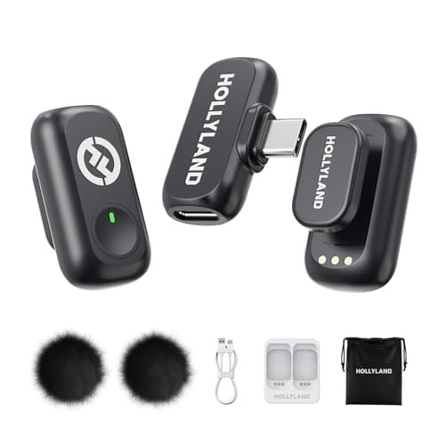 Hollyland Lark A1 Wireless USB-C Mic (2TX, 1RX)