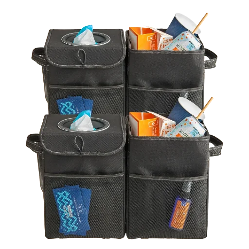 High Road Versatile Trash and Recycle Bins 4-Pack