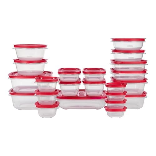 Rubbermaid EasyStore Food Storage Containers Set 44-Pc