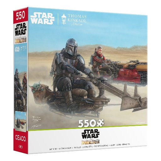 Ceaco The Marshall Interlocking Jigsaw Puzzle (Star Wars The Mandalorian) 550-Piece