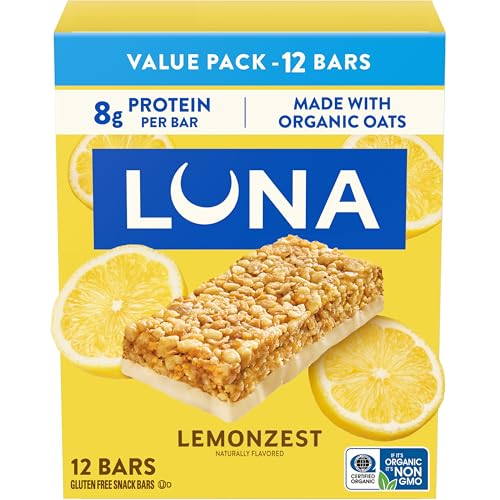 LUNA Bar Lemon Zest Bars 12-Count Deal