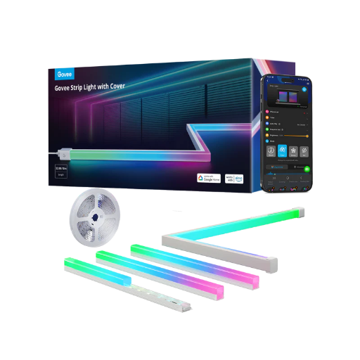 Govee RGBIC LED Strip Lights with Covers