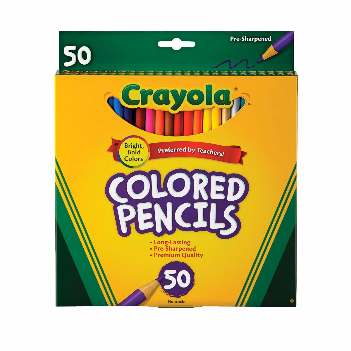 Crayola 50 Count Colored Pencils Deal