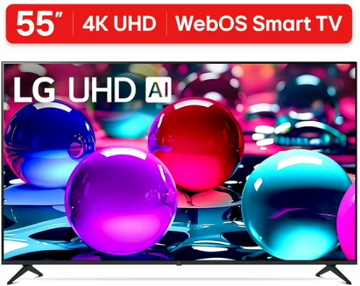 LG 55-Inch 4K UHD AI Smart TV