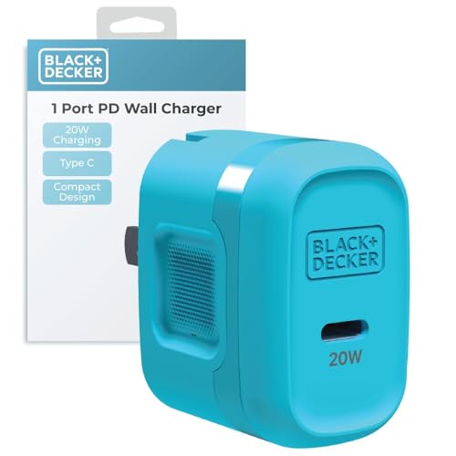 BLACK+DECKER 20W GaN USB-C Wall Charger Deal