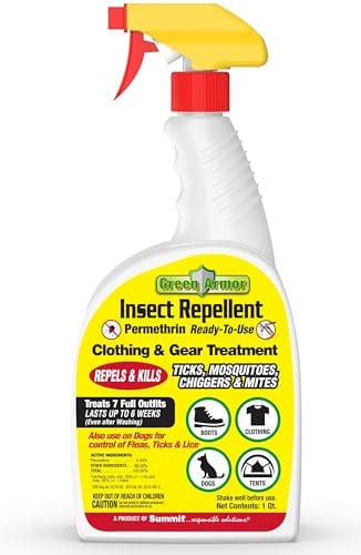 32-Oz Summit Green Armor Insect Repellent Permethrin RTU, Trigger Spray Deal