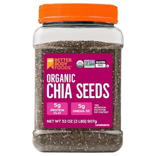 BetterBody Foods Organic Chia Seeds 2-Pound Deal