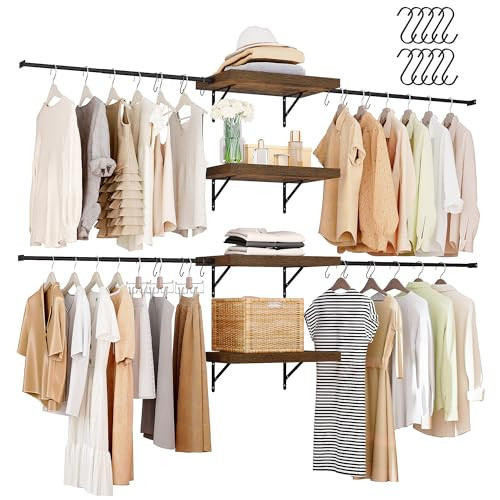 DWVO Closet Organizer Storage System