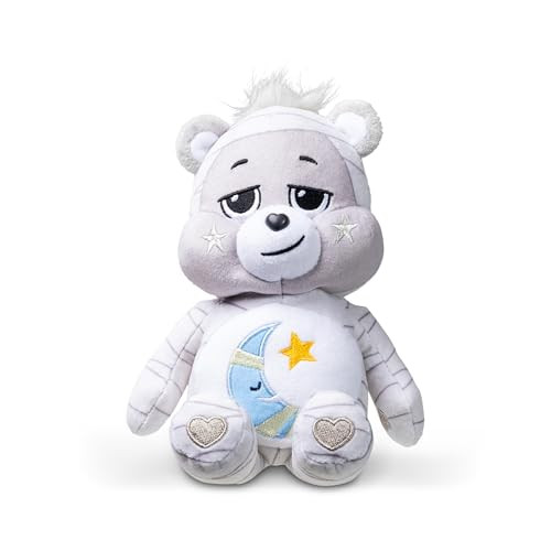 Care Bears Universal Monsters Fun Size Plush - Black & White - Bedtime Bear as The Mummy