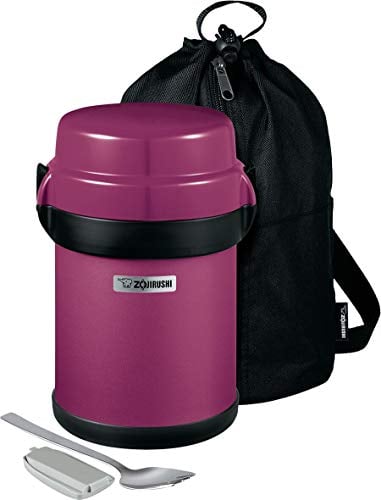 Zojirushi SL-JBE14VZ Mr. Bento Stainless Lunch Jar 41 Oz Plum Deal