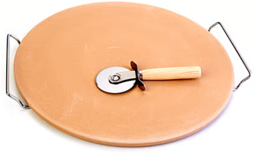 Kitchenworks 15" Round Pizza Stone Set Deal