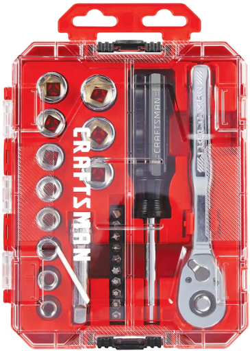 Craftsman VERSASTACK 24-Piece 3/8" Drive Metric Mechanics Tool Set Deal