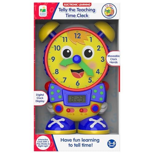 The Learning Journey Telly the Teaching Time Clock Electronic Game Deal