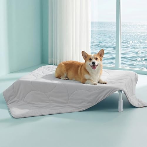 ZOMISIA Q-MAX>0.5 Premium Cooling Blanket for Pets 40"x50" Deal