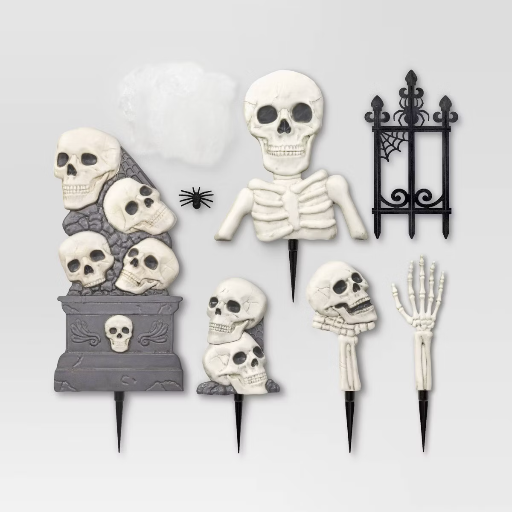 22" Bones Scene Setter Halloween Decorative Prop Kit - Hyde and EEK! Boutique