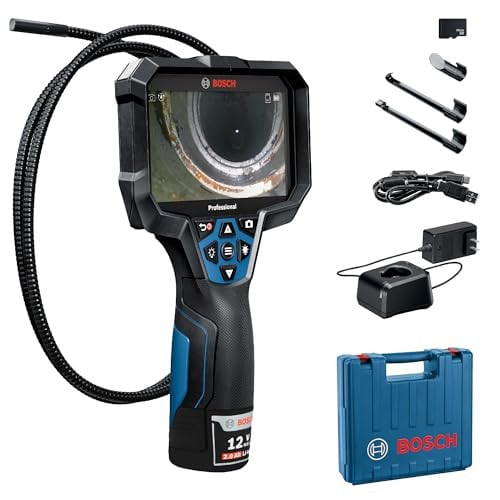 BOSCH GIC5-27C Professional Borescope Inspection Camera with Adjustable LED Light Deal