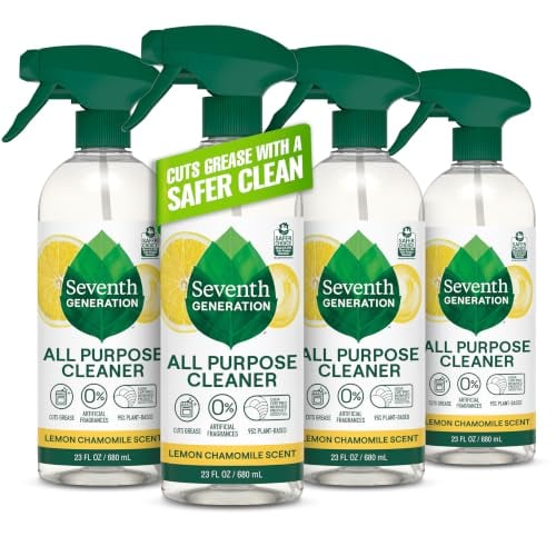 4-Pack 23-Ounce Seventh Generation All Purpose Cleaning Spray (Lemon Chamomile) Deal