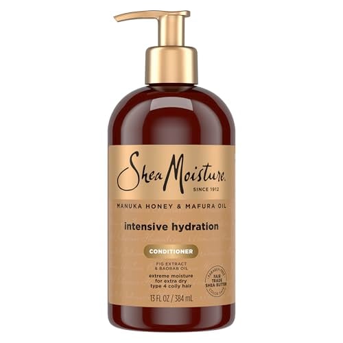 SheaMoisture Intensive Hydration Conditioner w/ Manuka Honey & Mafura Oil 13-Oz Deal