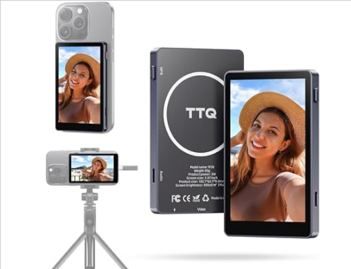 Vlog Selfie Monitor Screen 4K 30fps