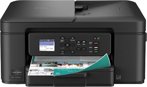 Brother Work Smart MFC-J1360DW Wireless Color All-In-One Inkjet Printer Deal