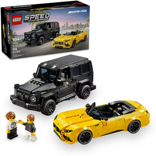 808-Piece LEGO Speed Champions Mercedes AMG G 63 & AMG SL 63 Set Deal