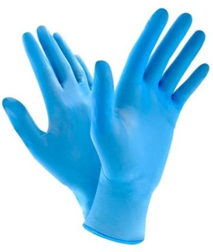 Blue & Black Nitrile Gloves 1000 Count