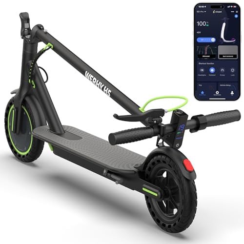 WERHY 350W Electric Scooter w/ 8.5" Solid Tire Deal