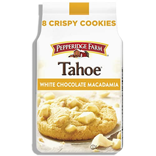 Pepperidge Farm Tahoe Crispy White Chocolate Macadamia Nut Cookies 7.2 OZ Bag