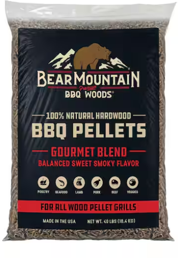 Bear Mountain 40 lbs. BBQ Pellets - Gourmet Blend Deal