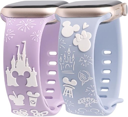 Disney-Inspired Apple Watch Bands 2-Pack