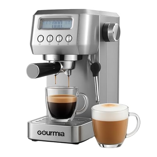 Gourmia Slim 20-Bar Espresso Machine with LCD Screen Deal