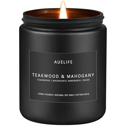 Teakwood & Mahogany Scented Candle Deal